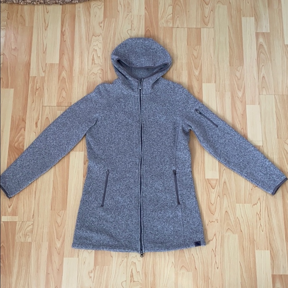 L.L. Bean Fleece thigh length jacket